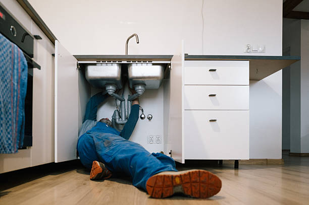 Professional Drain Cleaning technician working in Daleville, MS